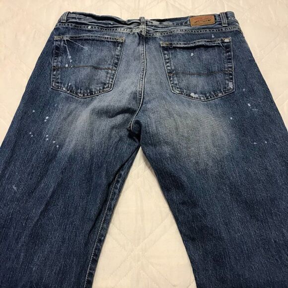 Distressed Cremieux Straight‎ blue jeans 34X28 - Picture 5 of 5